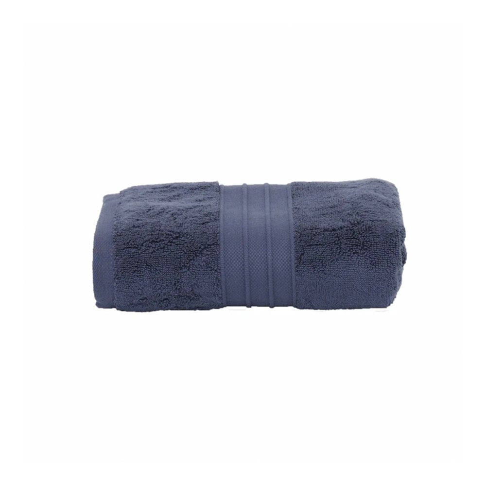 Karaca Home Aquasoft Face Towels 100% Cotton 50x90cm Navy Blue, 200.21.01.0487