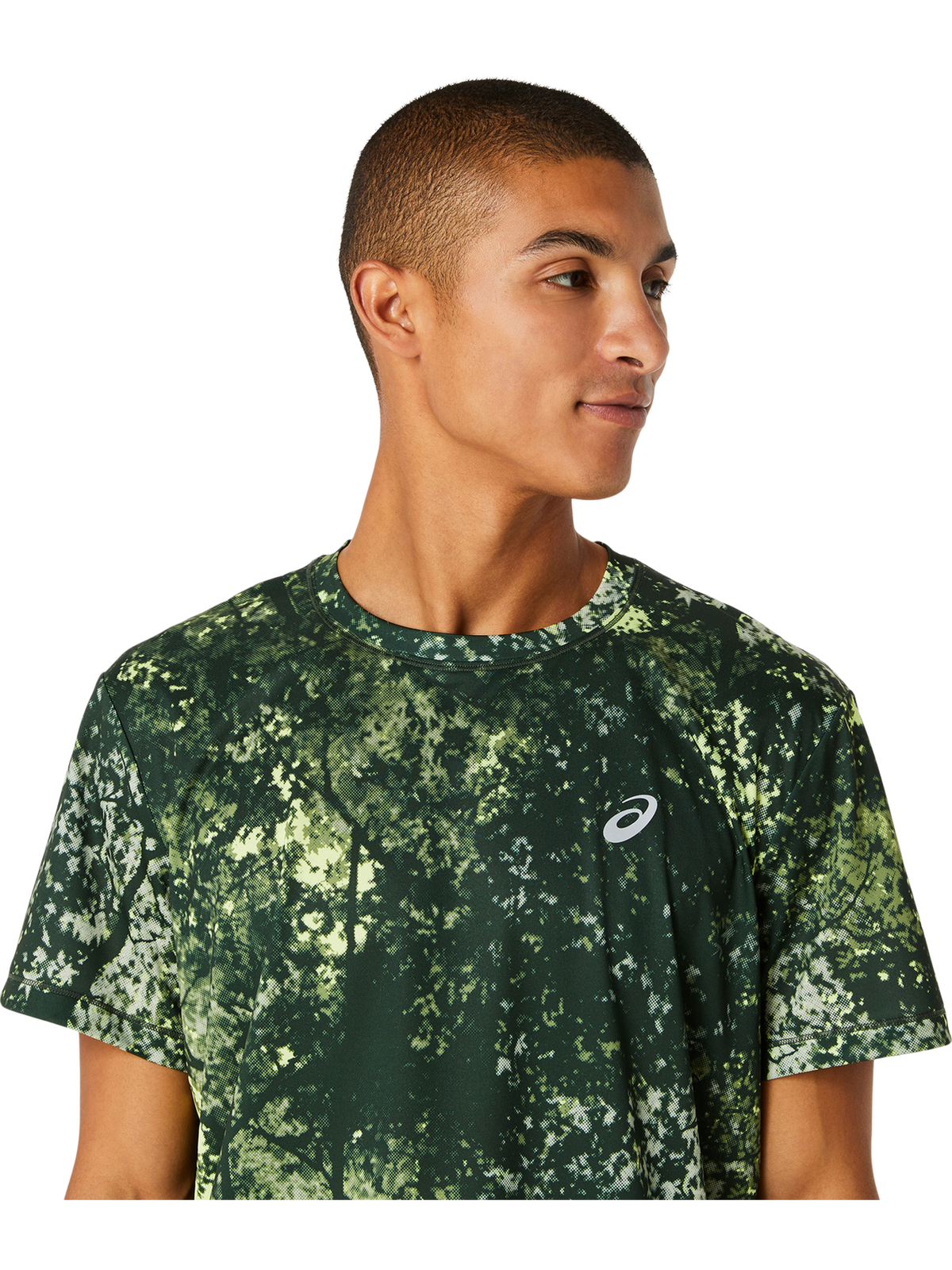 ASICS ALL OVER PRINT SS TOP