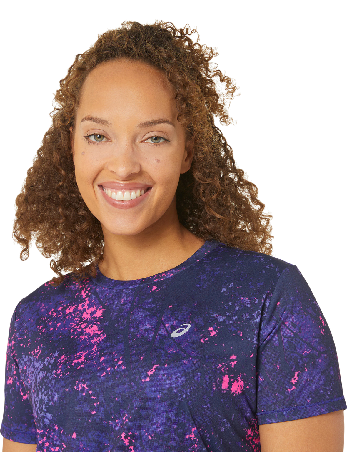 ASICS ALL OVER PRINT SS TOP