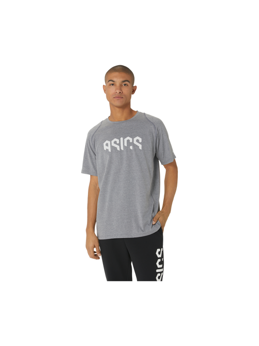 ASICS HEX GRAPHIC COTTON BLEND SS TEE