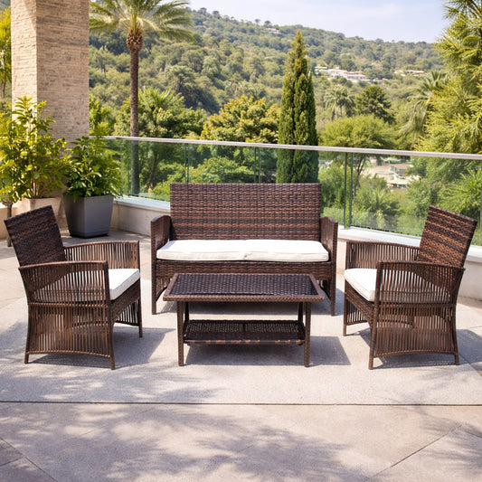 Summer Outdoors, Outdoor Set (Rattan), 210058
