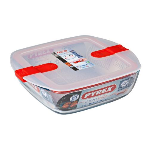 Pyrex, Microwavable Glass Storage Container 0.35 L, 214Ph00