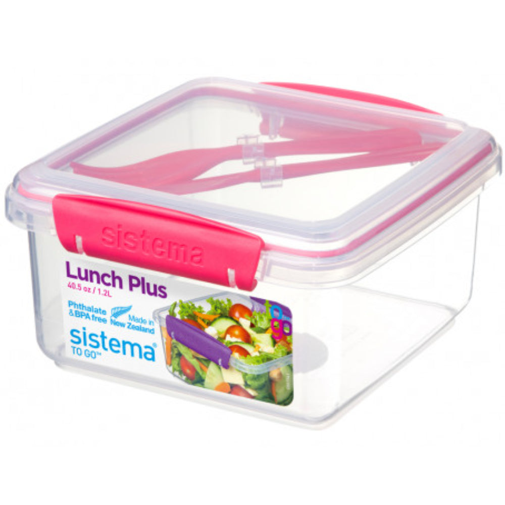 Sistema, To Go Lunch Plus Assorted 1.20L, Avaialbe in Different Colors