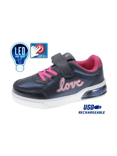 BEPPI LIGHTING SHOES (NAVY BLUE)