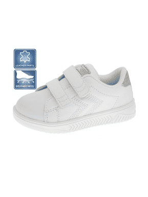 BEPPI CASUAL SHOE (WHITE / SILVER)