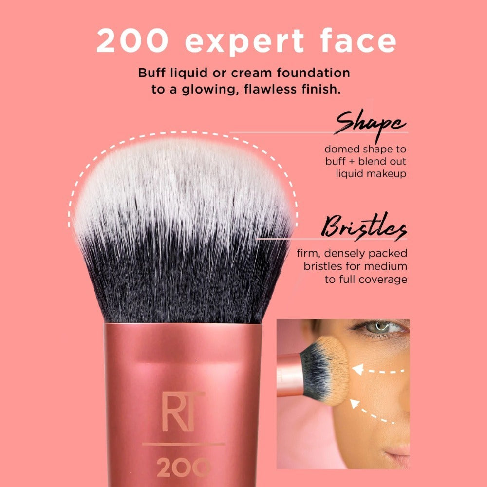 Real Techniques, Expert Face Brush For Foundation 1411