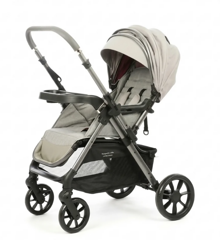 Kidilo T8 Premium Baby Stroller – Multi-Functional, Reversible Handle, Shock-Absorbent Wheels