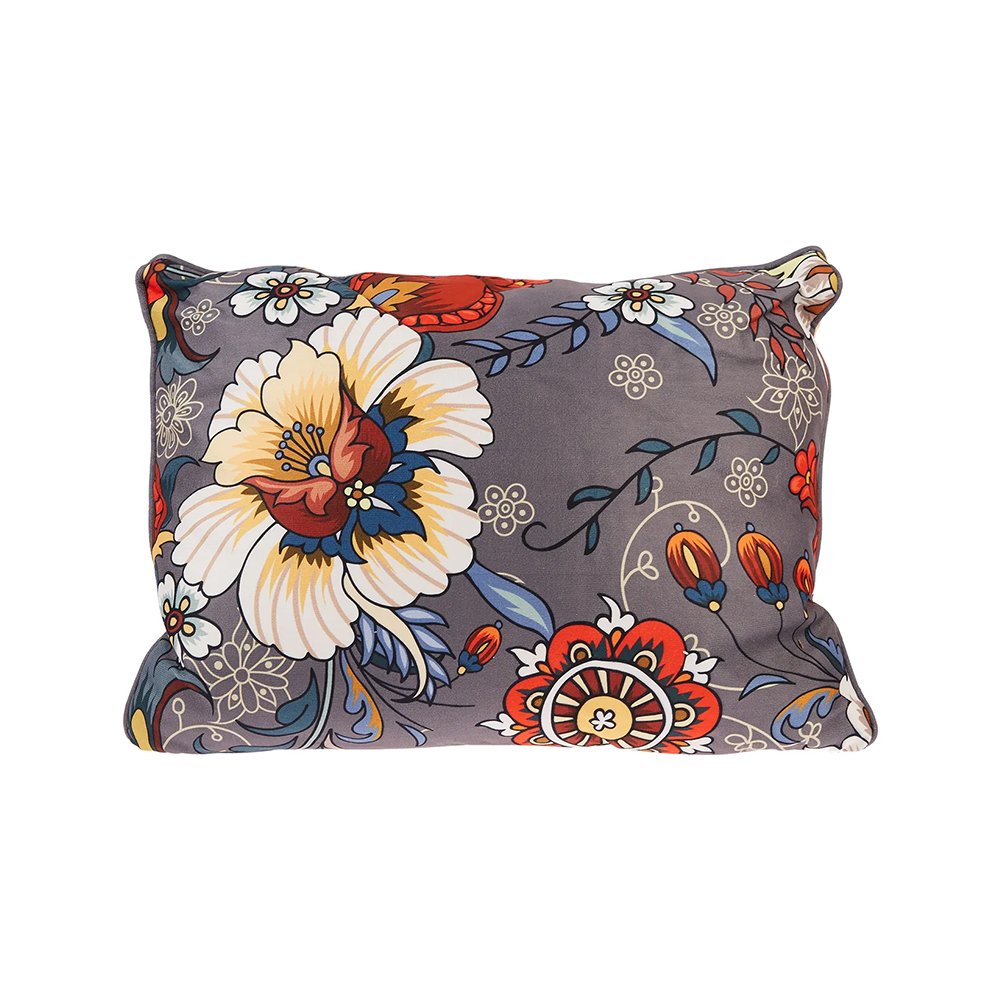 Karaca Home Floral Gray Decorative Pillow 45 x 45 cm, 300.21.02.0237