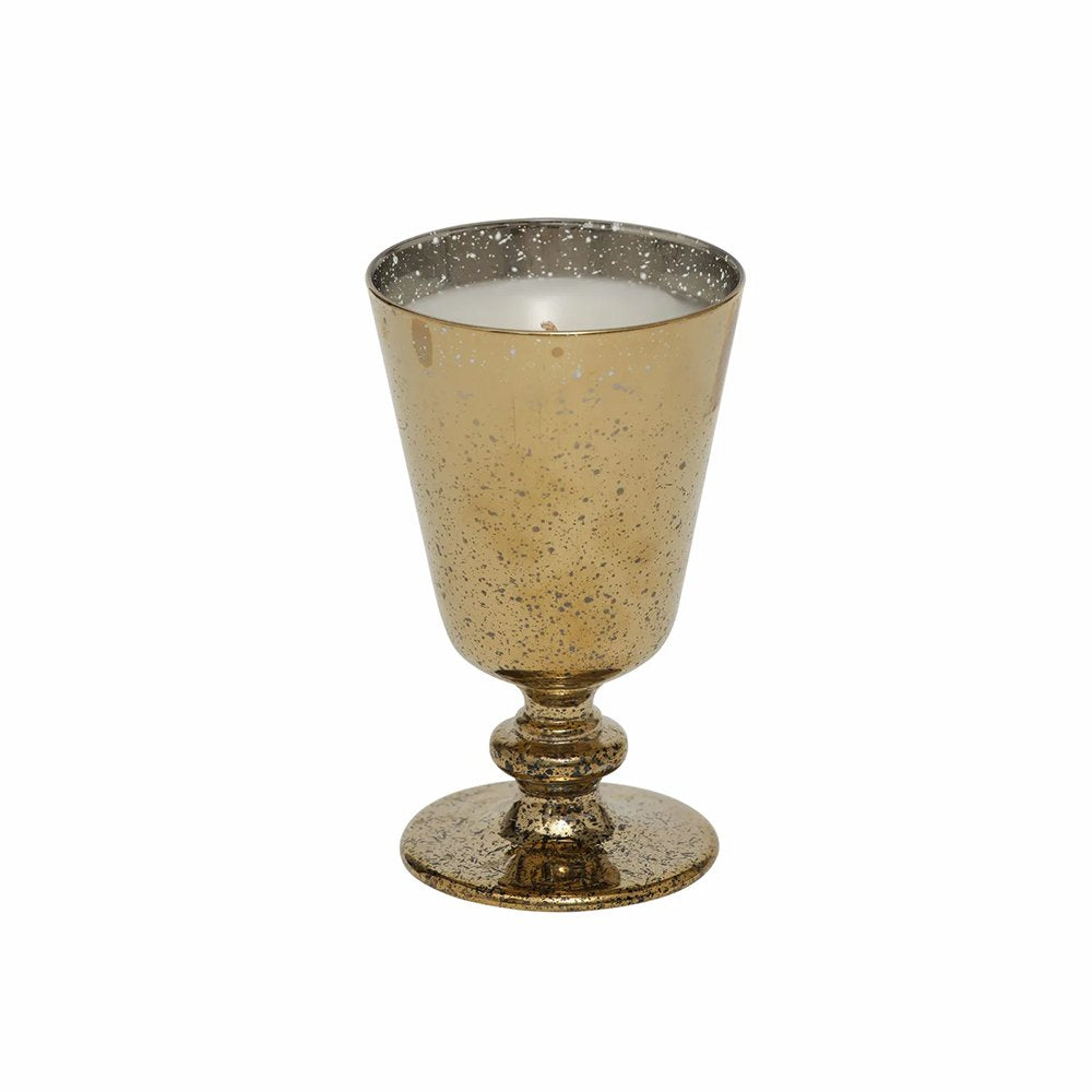 Karaca Home New Year Lin Goblet Candle Gold, 300.22.02.1047