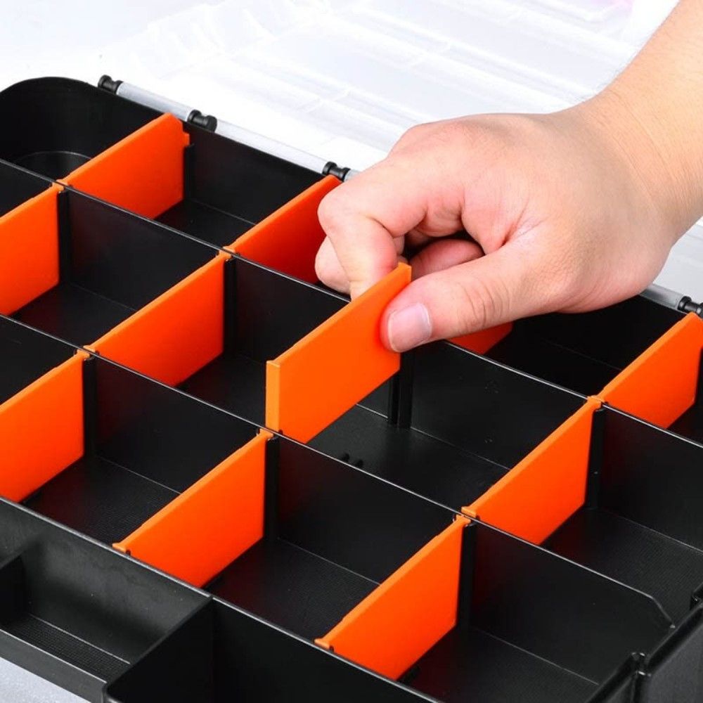 Tactix, Double-Sided Plastic Orginizer