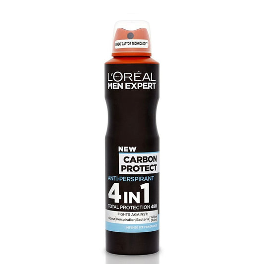 L'Oreal Paris, Men Expert Carbon Protect Spray 150 Ml