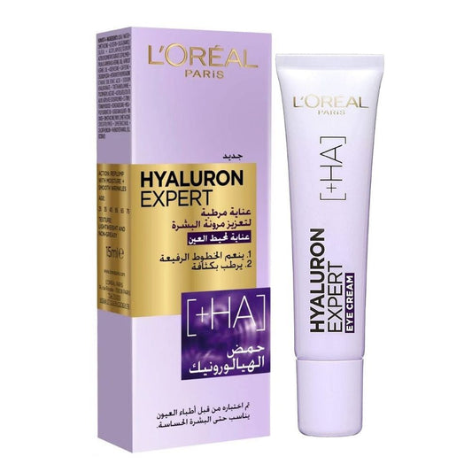 L'Oreal Paris, Hyaluron Expert Eye Cream 15 Ml