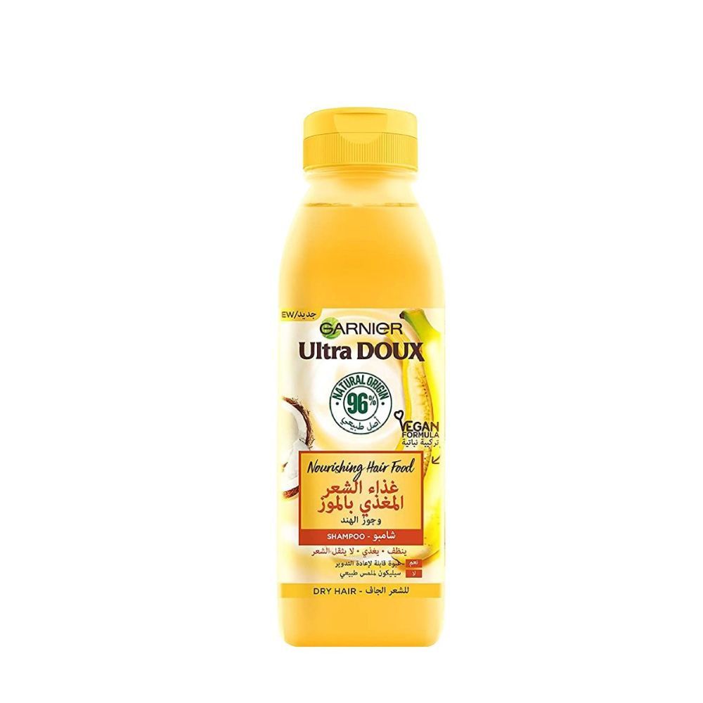 Garnier, Ultra Doux Hair Food Bannana & Shea Shampoo Dry Hair 350Ml