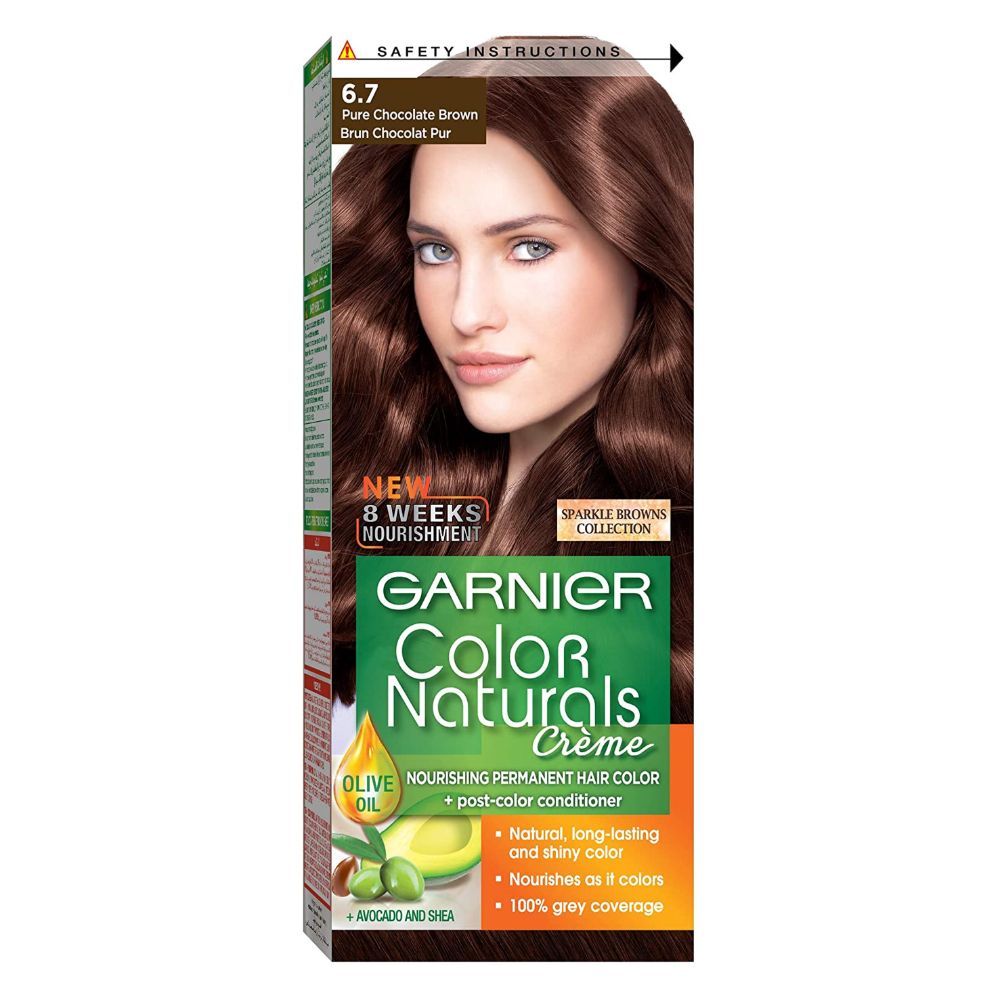 Garnier, Color Naturals 6.7 Pure Chocolate Brown