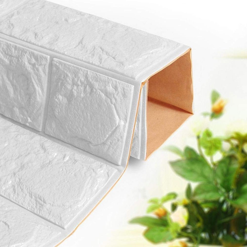 3D, Foam Wall Sticker, Bricks 8Mm, Available In Different Colors