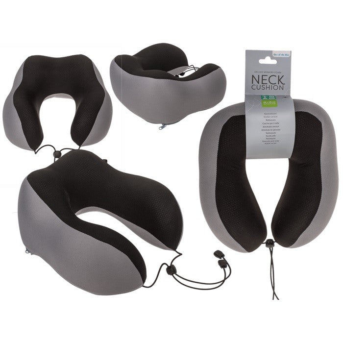 Out Of The Blue, Deluxe Memory Foam Neck Cushion, High Neck, 250 G Filling, With Banderole For Hanging#?32/2119.