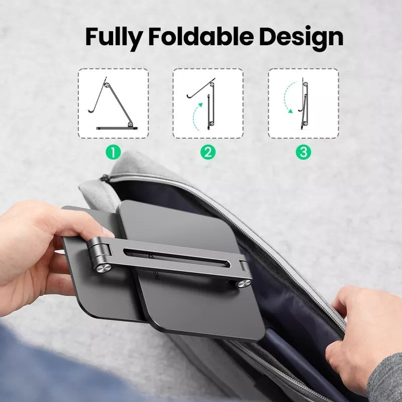 Ugreen, Aluminum Alloy Multi-Angle Phone And Tablet Stand, Height Adjustable & Foldable Holder