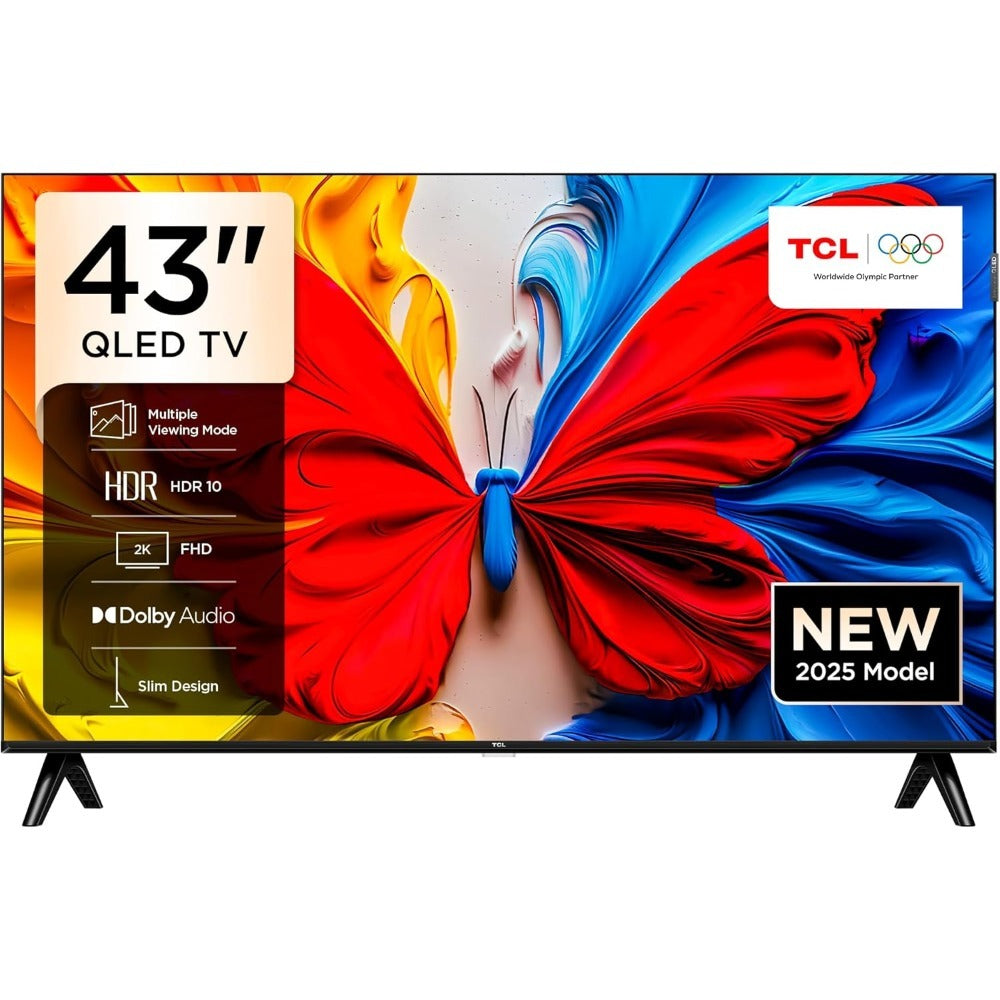 Tcl, 43' Qled Fhd Smart Google Tv