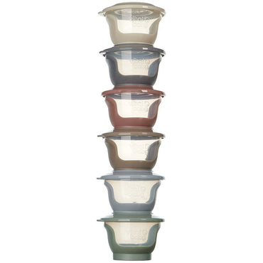 Vital Baby, Nourish Store & Wean Pots 60ml 6pk - Natural