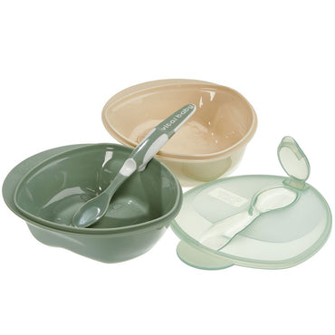 Vital Baby, Nourish Scoop Feeding Set 2pk- Natural Moss, Available in Different Colors