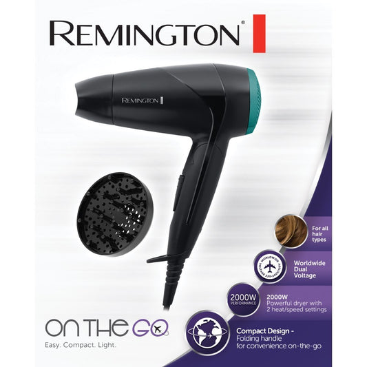 Remington, 2000W Compact Travel Hair Dryer