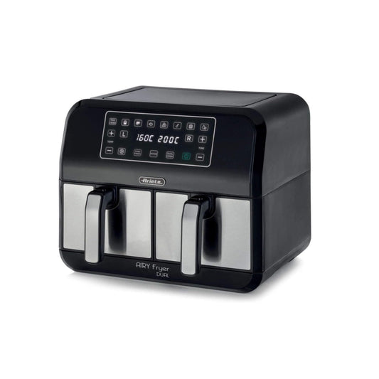 Ariete, Dual Air Fryer 9L, 2100W, Stainless Steel, 4625