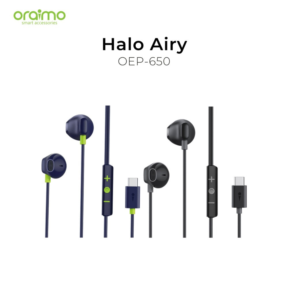 Oraimo, Earphone Oep-650 Black Id
