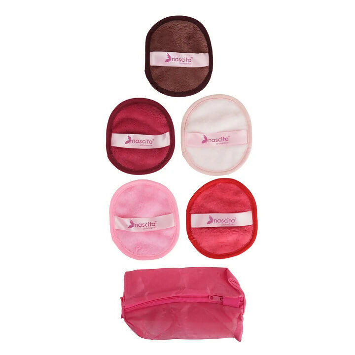 Nascita Reusable Face Cleansing Towels With Storage Bag Pack of 5 - 11x13cm