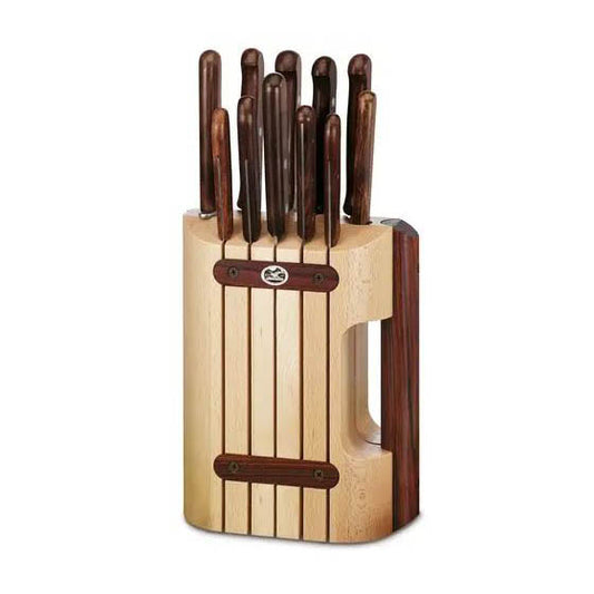 Victorinox Wood Cutlery Block, 11 Pieces, 5.1150.11