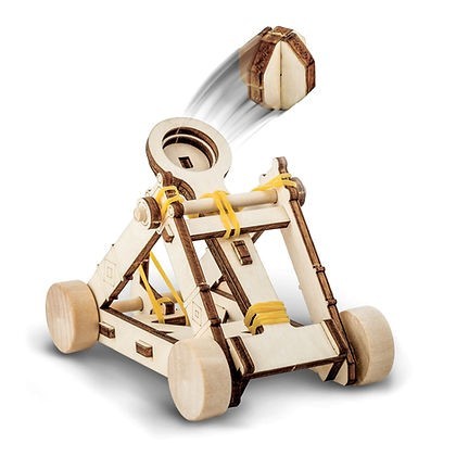Satzuma, Make Your Own Wooden Catapult #STEM-004.