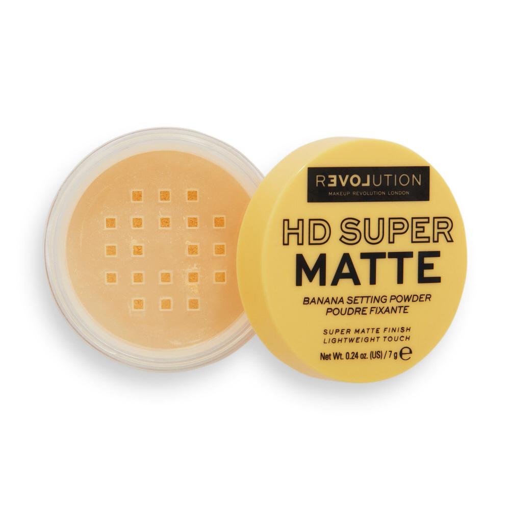 Makeup By Revolution, Revolution Relove Hd Super Matte Banana Powder