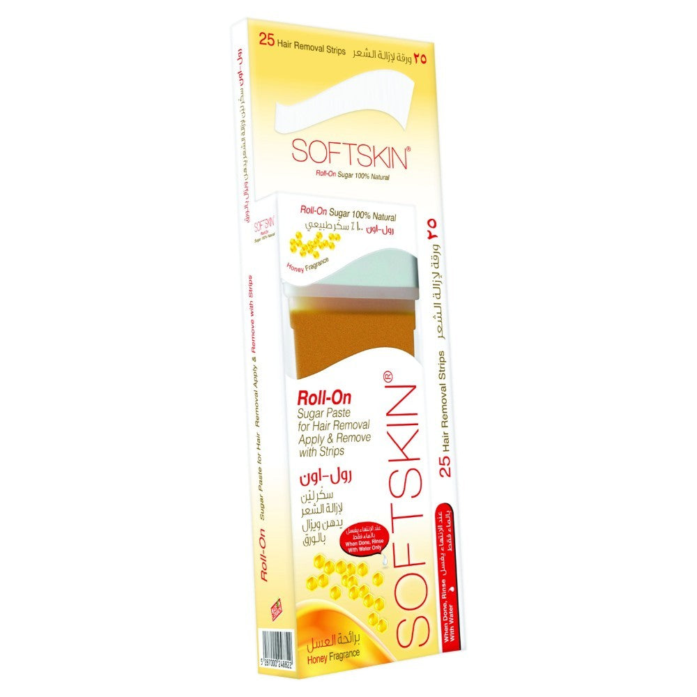 Soft Skin, Sugar Paste Roll With Paper Strips Honey