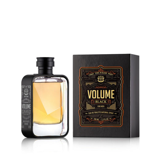 Chic 'n Glam Volume Black for Men Eau de Toilette 100ml