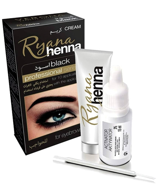 Ryana, Eyebrow Henna Black, 30ML