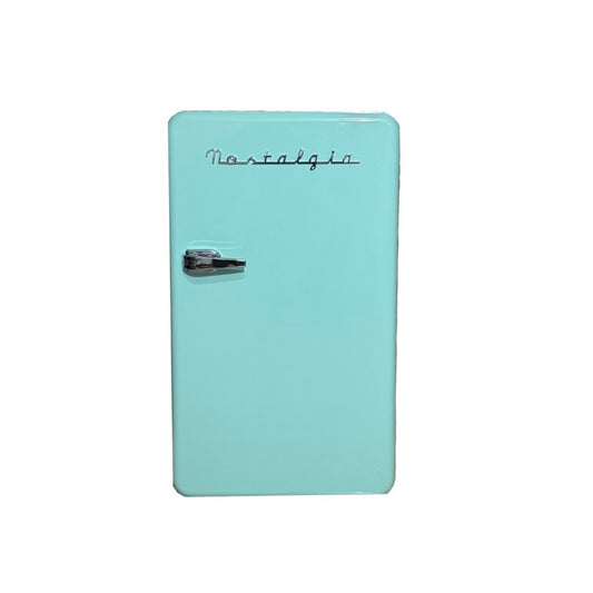 Nostalgia, Retro Fridge One Door - Tiffany Blue