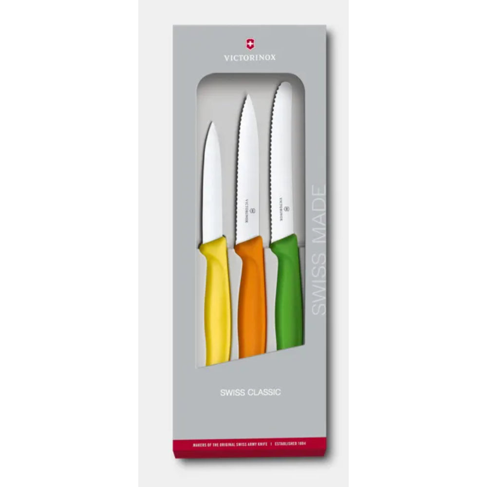 Victorinox Swiss Classic Paring Knife Set, 3 Pieces, 6.7116.31G