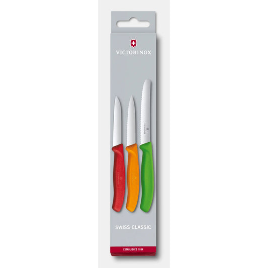 Victorinox Swiss Classic Paring Knife Set, 3 Pieces, 6.7116.32