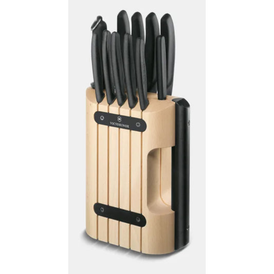 Victorinox Swiss Classic Cutlery Block, 11 Pieces, 6.7153.11