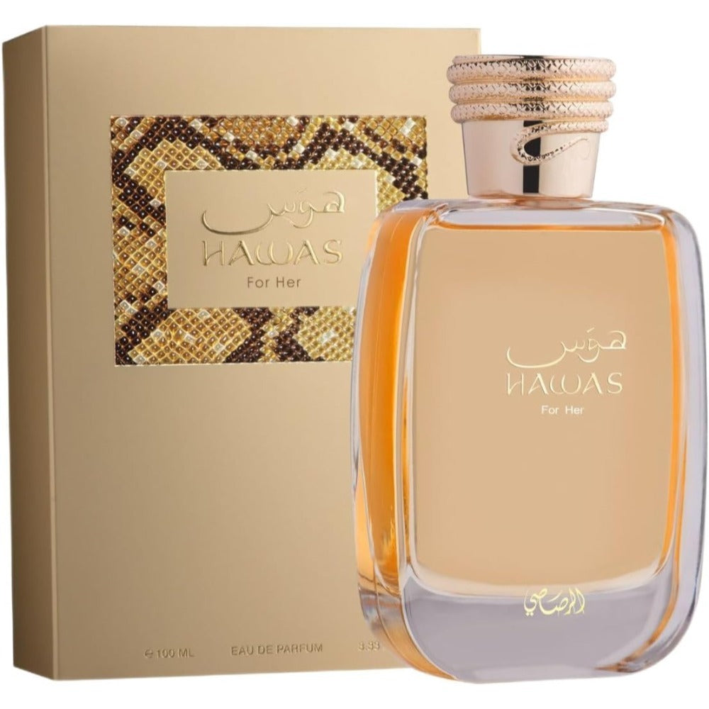 Rasasi, Hawas for Women Eau de Parfum, 100 ML