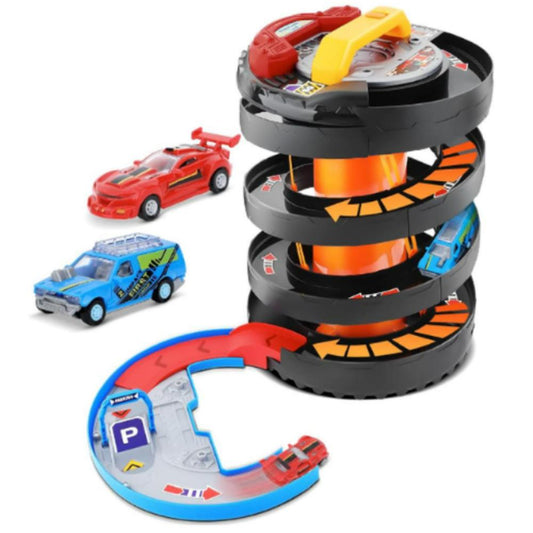 Parking Lot Storage Tires .Size 34X25Cm6232