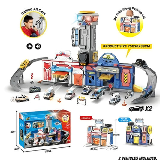Parking Lot (2-In-1 Fire And Police, Handbag)6234