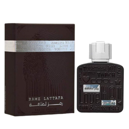 Lattafa, Perfumes Ramz Silver Eau De Parfum Spray for Unisex