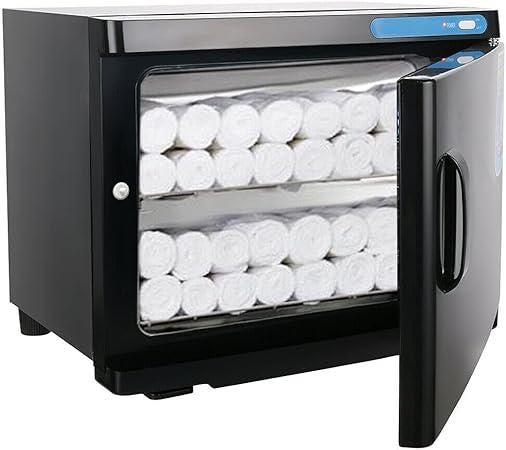 La Perla Tech, Professional Hot Towel Warmer -Spa-Clinic-Salon Towel Warmer Color BLACK, 6414202344082