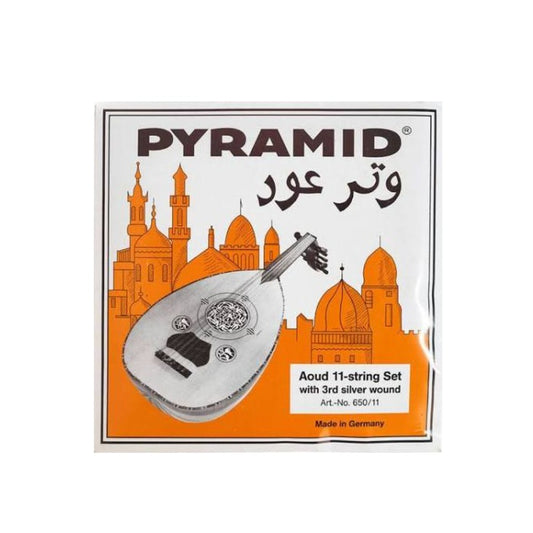 Professional Pyramid Set of 11 Oud Strings, 650200