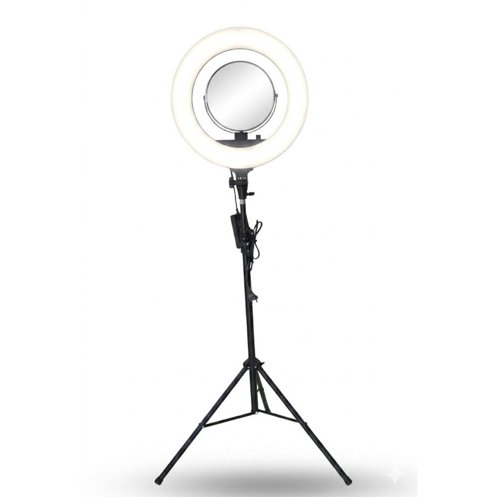 La Perla Tech, Professional Ring Light With A Built-In Reflective Mirror 3008