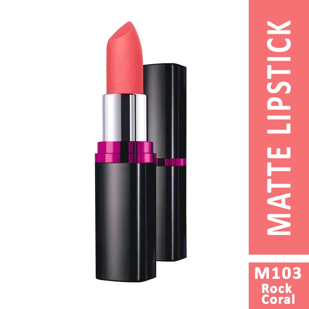 Maybelline, Color Show Matte Lipstick - M103 Rock Coral
