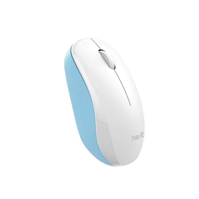 Havit, MS66GT Wireless Mouse White & Blue