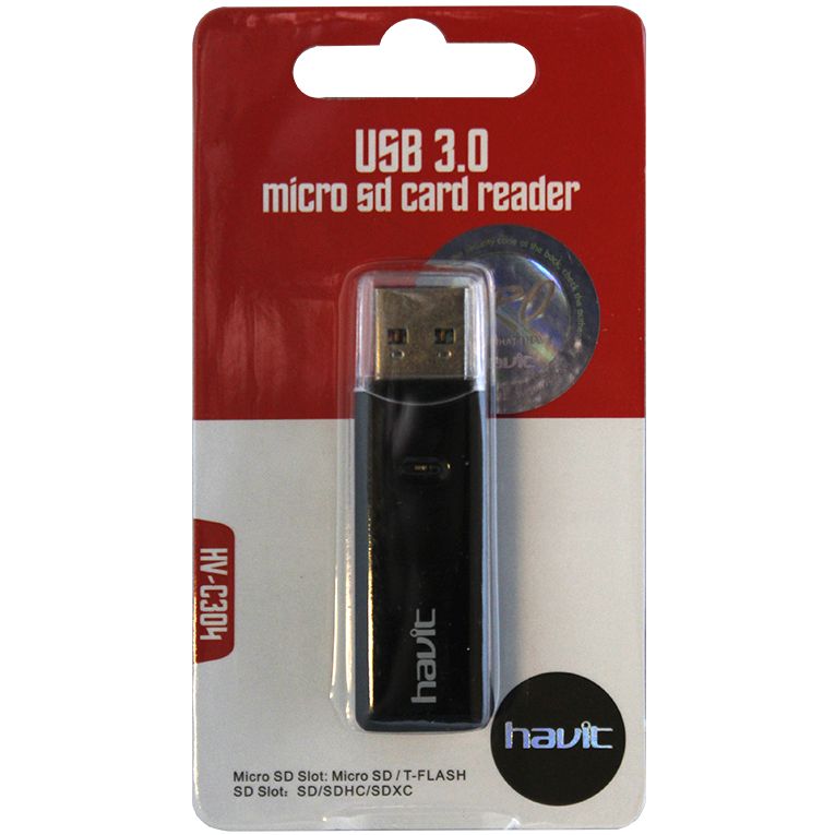 Havit, HV-C304 USB 3.0 SD & Micro SD Card Reader