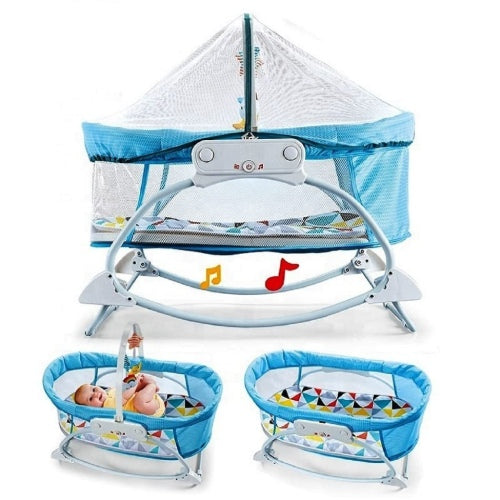Rocker & Bassinet Baby Bed 3 In 1