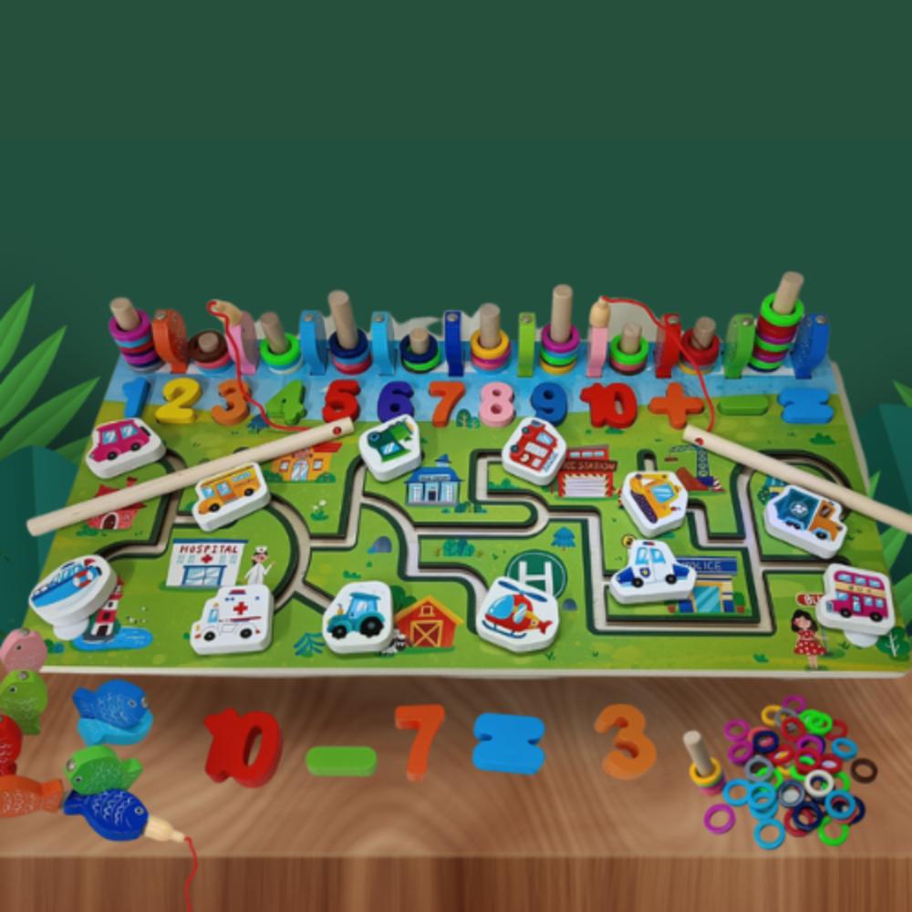 5 In 1 Multifaction Numbers Games7073